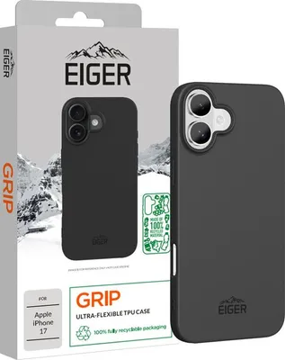 Produktbild von Eiger Grip Case iPhone 17 schwarz