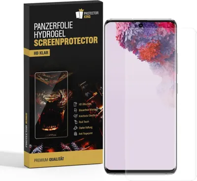 Produktbild von 6x Panzerfolie für Samsung Galaxy S20 FULL COVER HYDROGEL Displayschutz KLAR
