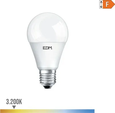 Obrázok produktu pre LED žiarovka E27 s možnosťou stmievania, 10 W, stmievateľné LED osvetlenie, príjemná teplá biela farba. – Edm