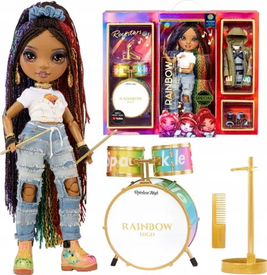 Obrázek produktu pro MGA Rainbow High Rockstar Vanessa Tempo