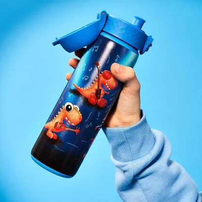 Obrázok produktu pre Ľahko otvárateľná 600 ml nerezová fľaša na vodu