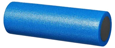 Produktbild von Best Sporting Yogarolle mit Übungsanleitung I Farbe: blau/schwarz I Länge: 45 cm, Ø 15 cm I Gewicht: 0,36 Kg I Schaumstoffrolle für Beweglichkeit und Durchblutung
