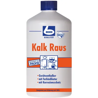Produktbild von Dr. Becher 393653007 Kalk Raus flüssig - 1 Liter