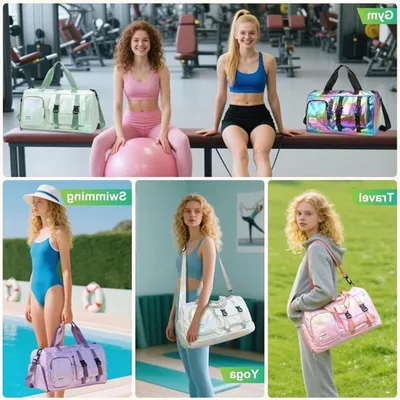 Damen Sporttasche mit Schuhfach für, Hauptbild