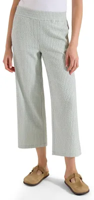 Produktbild von Cecil Wide Leg Hose in Seersucker-Qualität Crystal Mint M