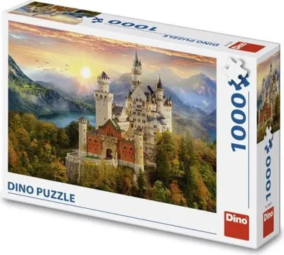 Image de Puzzle 1000 Neuswanstein peint