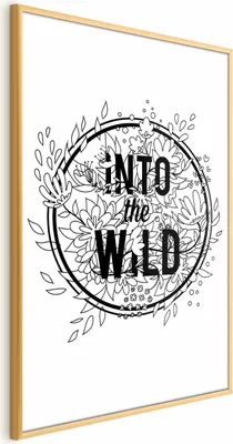 Produktbild von Posterpapier Poster - Into the Wild 21x30 cm Text m-C-0298-ao-a