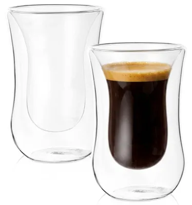 Produktbild von Vilde | Espressogläser 2er Set 60 ml - Doppelwandige Espressotassen