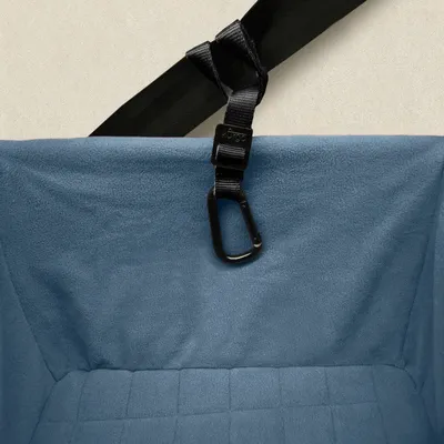 Produktbild von Kurgo Rover Booster Seat erhöhter Autositz für Hunde Schwarz/blau