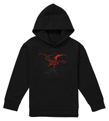 Imagen del producto de Sudadera con capucha para niños, "El Hobbit: La desolación de Smaug" - Modelo TV41095 (talla 152-158) ()