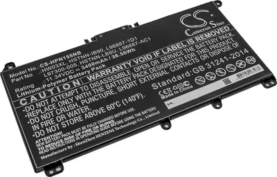 Produktbild von TECHTEK Laptop Akkus Kompatibel mit [HP] Pavilion 15 15-EG0000, Pavilion 15 EG0073CL Ersetzt HSTNN-IB90, für HSTNN-IB9O, für HSTNN-LB8U, für HSTNN