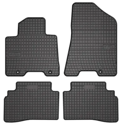Produktbild von Gummi-Fußmatten für Kia Sportage IV Facelift 2018-2021 (SUV) – 4-tlg, Schwarz, passgenau – Wielganizator SolidPRO