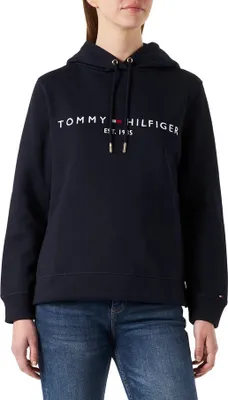 Produktbild von Tommy Hilfiger 8720114744684, Erwachsener, Weiblich, Kapuzenpullover, Navy, Blau, Langärmlig, Navy Blue