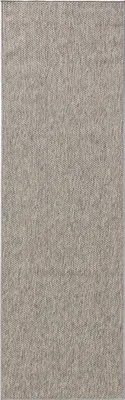 Produktbild von benuta In- & Outdoor Läufer Iowa Hellgrau 80x300 cm Teppich Wohnzimmer Outdoorteppich Läufer Modern Kurzflor Skandinavisch