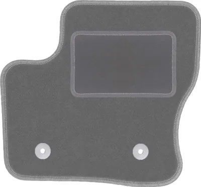 Immagine prodotto di Tappetino conducente in velluto grafite compatibile con Ford Transit Connect FL (2017-, furgone) – con fissaggi – su misura