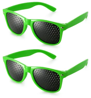 Produktbild von Ganzoo Rasterbrille Lochbrille für Augentraining und Augenentspannung, Pinhole B