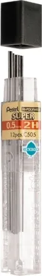 Image de Mines fines Hi-Polymer 0,5mm 2H VE=12x12 pièces