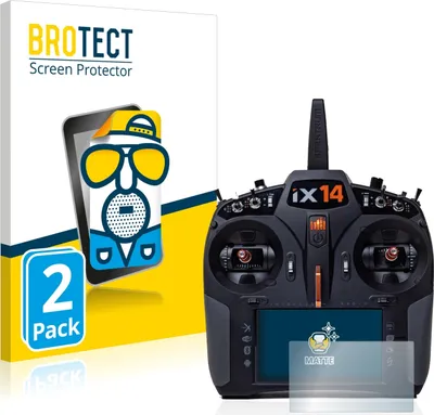 Produktbild von 2x BROTECT Schutzfolie für Spektrum iX14 Displayschutz Displayschutzfolie Folie Matt Entspiegelungsfolie