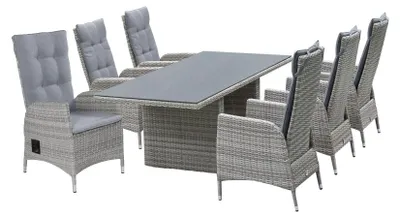 Produktbild von LC Garden »Roma« Gartenset natur Dining Set Sitzgruppe Gartenmöbelset