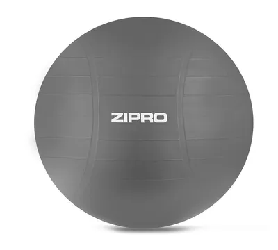 Imagen del producto de Pelota de gimnasia antidesgarro, pelota de fitness antideslizante, resistente a roturas, para rehabilitación, entrenamiento del core, pilates y yoga. Color: gris