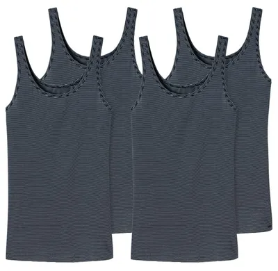 Produktbild von SCHIESSER Damen Unterhemden | Modal Essentials | 4er Pack | 8214