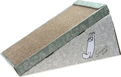 Produktbild von Simon's Cat Kratzrampe Katzenspielzeug 47 cm x 26 cm x 25 cm zum Krallenwetzen und Spielen