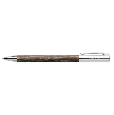 Produktbild von Faber-Castell 148150, Clip, Kugelschreiber mit Druckeinzugsmechanik, Nachfüllbar, Schwarz, 1 Stück(e), Fettdruck