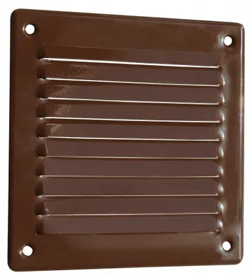 Obrázek produktu pro Dospel Ventilační mřížka hnědá hliníková 175x175 mm