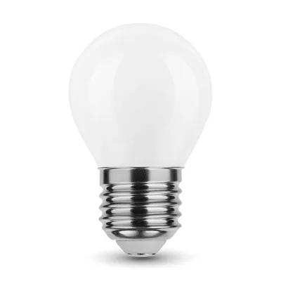 Produktbild von 4W E27 Mini LED Leuchtmittel Birne Kugel G45 320 Lumen Kaltweiß