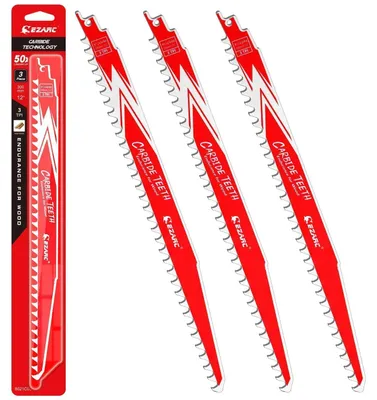 Productafbeelding van Houtzagen, hardmetaal, 300 mm, 3 tanden per inch, 3 stuks