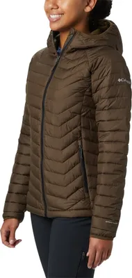 Produktbild von Columbia Damen Jacke Übergangsjacke Steppjacke Powder Lite™ Hooded Jacket, Farbe:Grün, Größe:S, Artikel:-319 olive green