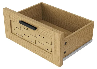 Obrázok produktu pre Drevený nočný stolík – odkladací stolík – sada 2 ks – 1 zásuvka – 1 odkladacia plocha – bez koliesok – čierny