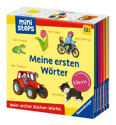 Obrázok produktu pre ministeps: Mein erster Bücher-Würfel: Meine ersten Wörter (Bücher-Set)