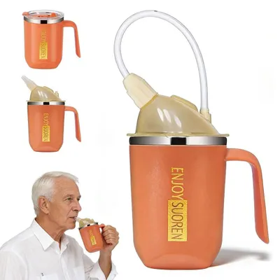 Obrázok produktu pre 3-v-1 pohár na nápoje pre seniorov s brčkom