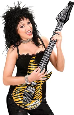 Produktbild von Aufblasbare Luftgitarre Tiermuster 105 cm