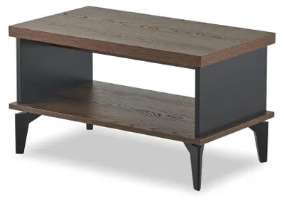 Produktbild von Couchtisch moderner Stil Designer Stück Braun Büromöbel minimalisti, KI-generiertes Bild