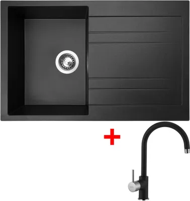 Obrázek produktu pro Sinks GRANDE 800 Granblack + Vitalia GR