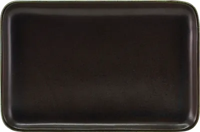 Immagine prodotto di GENWARE Platte Porzellan, Höhe: 28 mm, Länge: 304 mm, Breite: 202 mm schwarz
