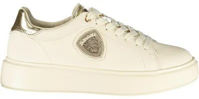 Produktbild von Stylischer Damenschuh Beige: Sportliches Design mit Goldakzenten