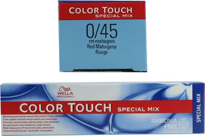 Produktbild von Wella Color Touch Special Mix, Rot, 0/45, Red Mahogany, Frauen, 60 ml, Alle Haare