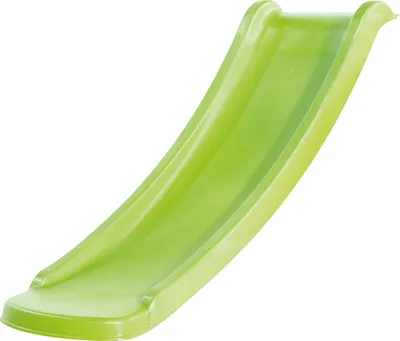 Produktbild von AXI Sky120 Rutsche Hellgrün - 118 cm | Anbau Element für Kinder Spielturm / Spielhaus / Stelzenhaus | Anbaurutsche für Podesthöhe 60 cm