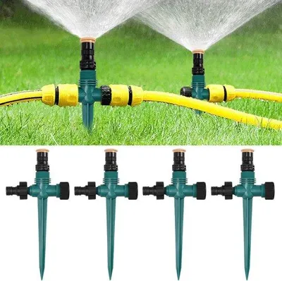 Image de Kit d'arrosage automatique avec fertilisation, système de circulation d'eau à régulation automatique, 4 pièces, adaptable au jardin et à la pelouse