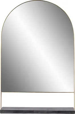 Produktbild von Wandspiegel Doha 100 Schwarz