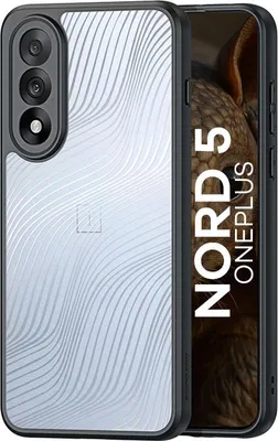 Produktbild von OnePlus Nord 5 Hülle - Dux Ducis Aimo Series - Transparent TPU Back Cover - Schwarz