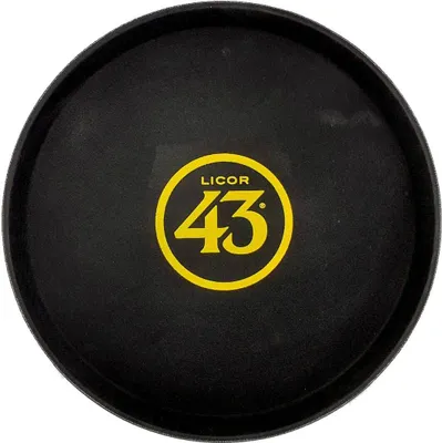 Produktbild von Licor 43 Tabelett - Kellnertablett in schwarz Rutschfest Likör Liquor 43er