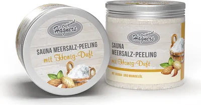 Produktbild von Original Hagners Sauna Meersalz-Peeling mit Honig-Duft 200 g