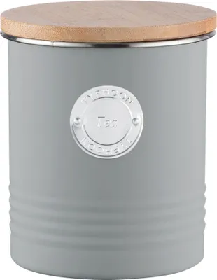 Produktbild von TYPHOON LIVING  Vorratsbehälter Tee, pastellgrau, 1 Liter
