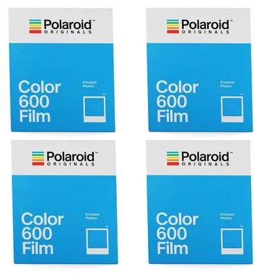 Produktbild von 1A PHOTO PORST 4 x 1A PHOTO PORST Polaroid Color 600 Sofortbildfilm ( 4 x 8 Aufnahmen ) 424 g