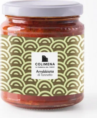 Produktbild von Thunfischsauce Arrabiata 190 gr. - Colimena