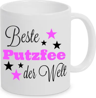 Produktbild von TassenKing™ - Beste Putzfee der Welt - Tasse - Kaffeetasse - Tasse mit Spruch